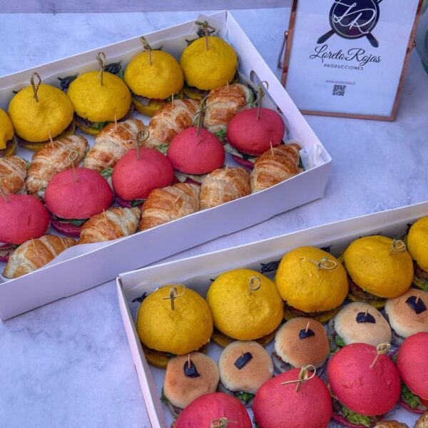 Box cóctel premium (suprema de ave/jamón serrano/ churrasquito / palmito) 21 unidades