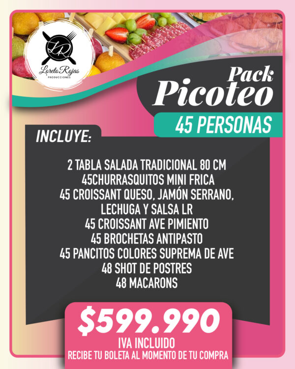 PACK PICOTEO 45 PERSONAS