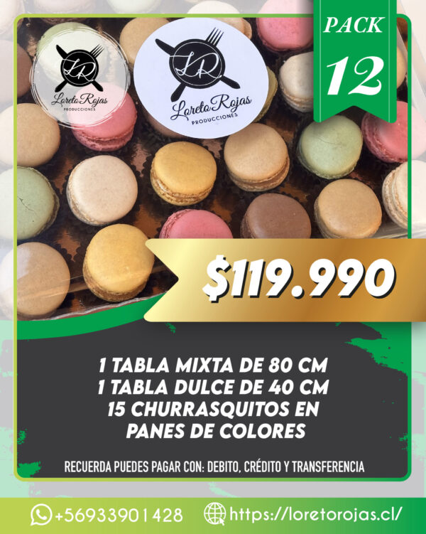 Pack Promocional n°12 (hasta 8 personas)