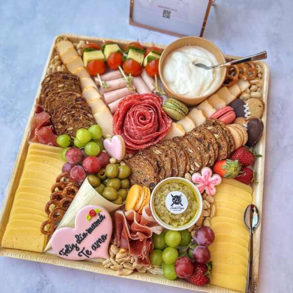 Bandejita de Bambú Te Amo Mamá